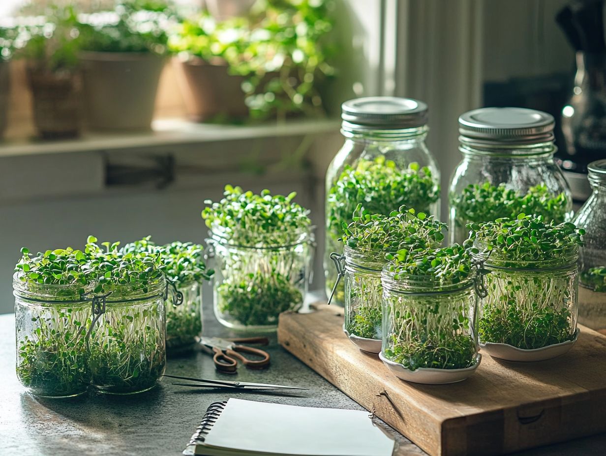 Storing Microgreens for Maximum Freshness