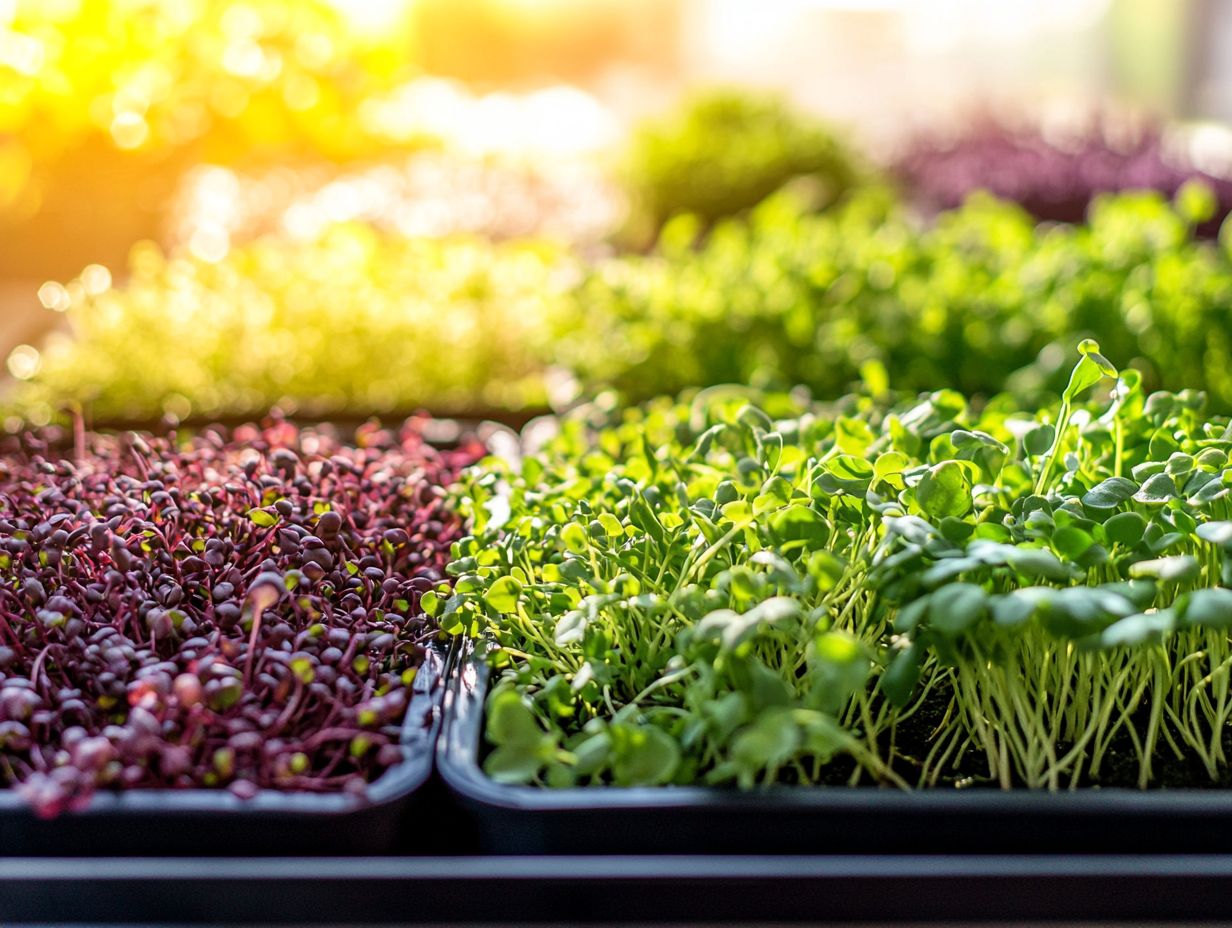 Incorporating diverse microgreens into your meals