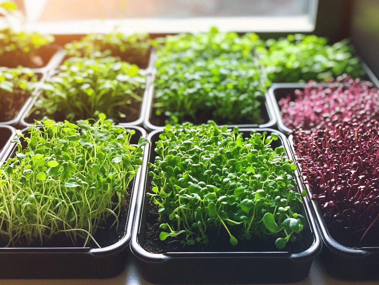 An overview of microgreens and their growing benefits