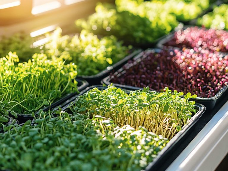 The Benefits of Growing Diverse Microgreen Varieties