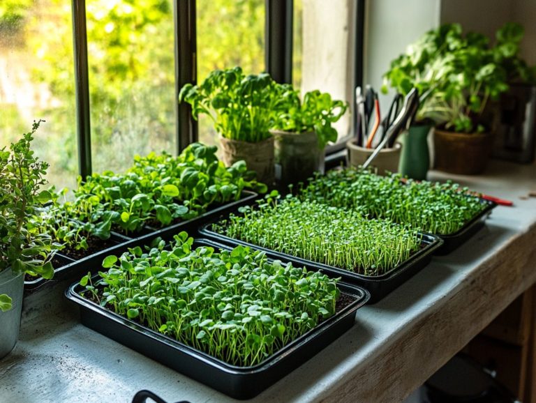 The Benefits of Indoor Microgreen Growing