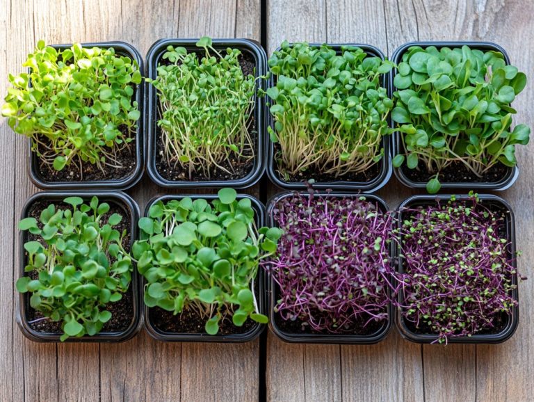 The Best Microgreen Varieties for Sprouting