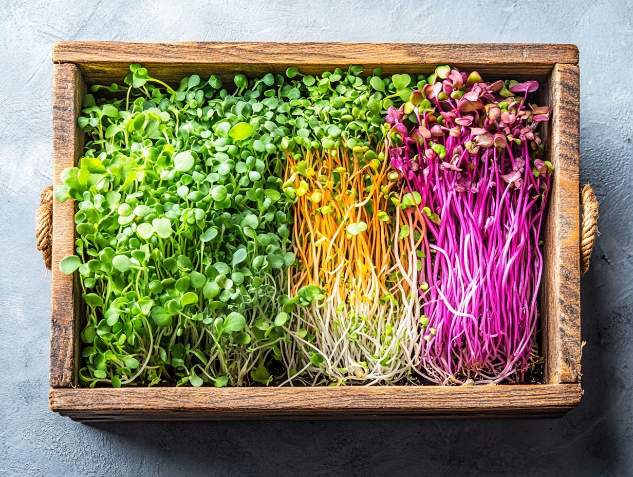 Illustration of Key Takeaways about Microgreens