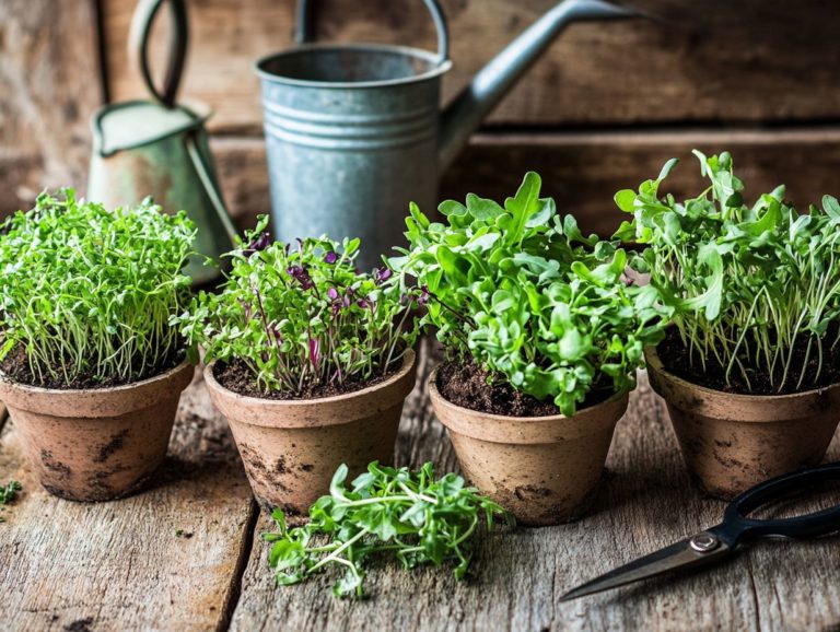 The Best Microgreens for Quick Harvest