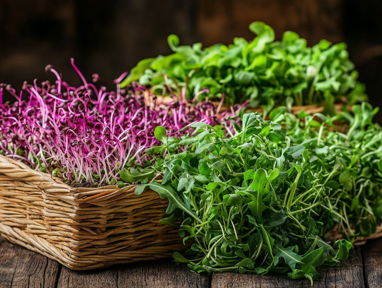 How Can Microgreens Be Used in Everyday Cooking and Storage?