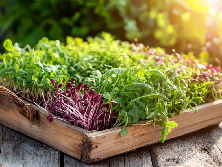 The Best Microgreens to Grow for Storage