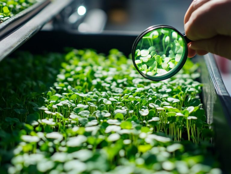 The Best Practices for Microgreen Quality Control