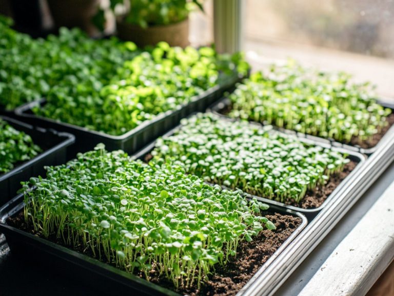 The Best Substrates for Microgreen Growing and Harvest