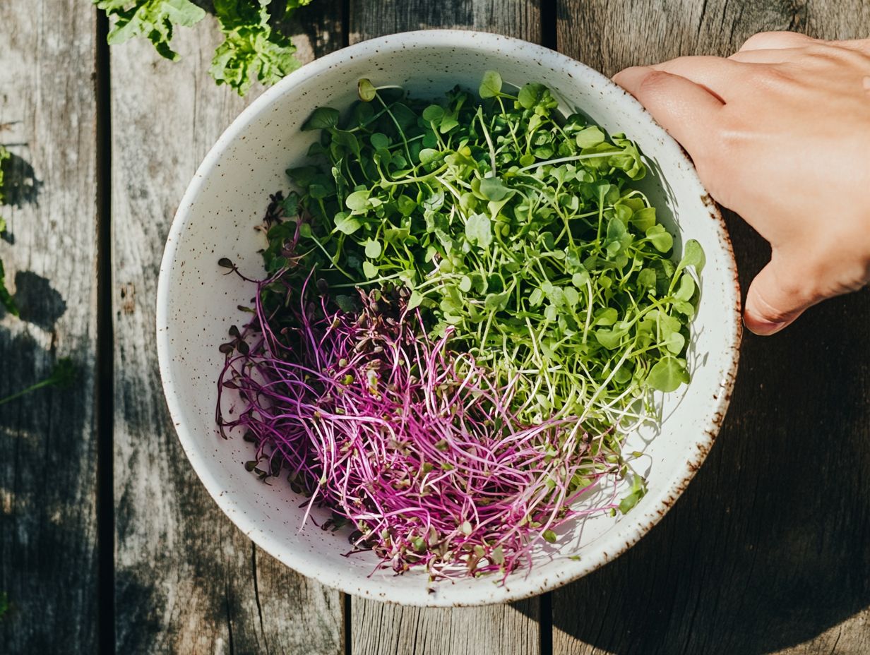 Health Effects of Microgreens