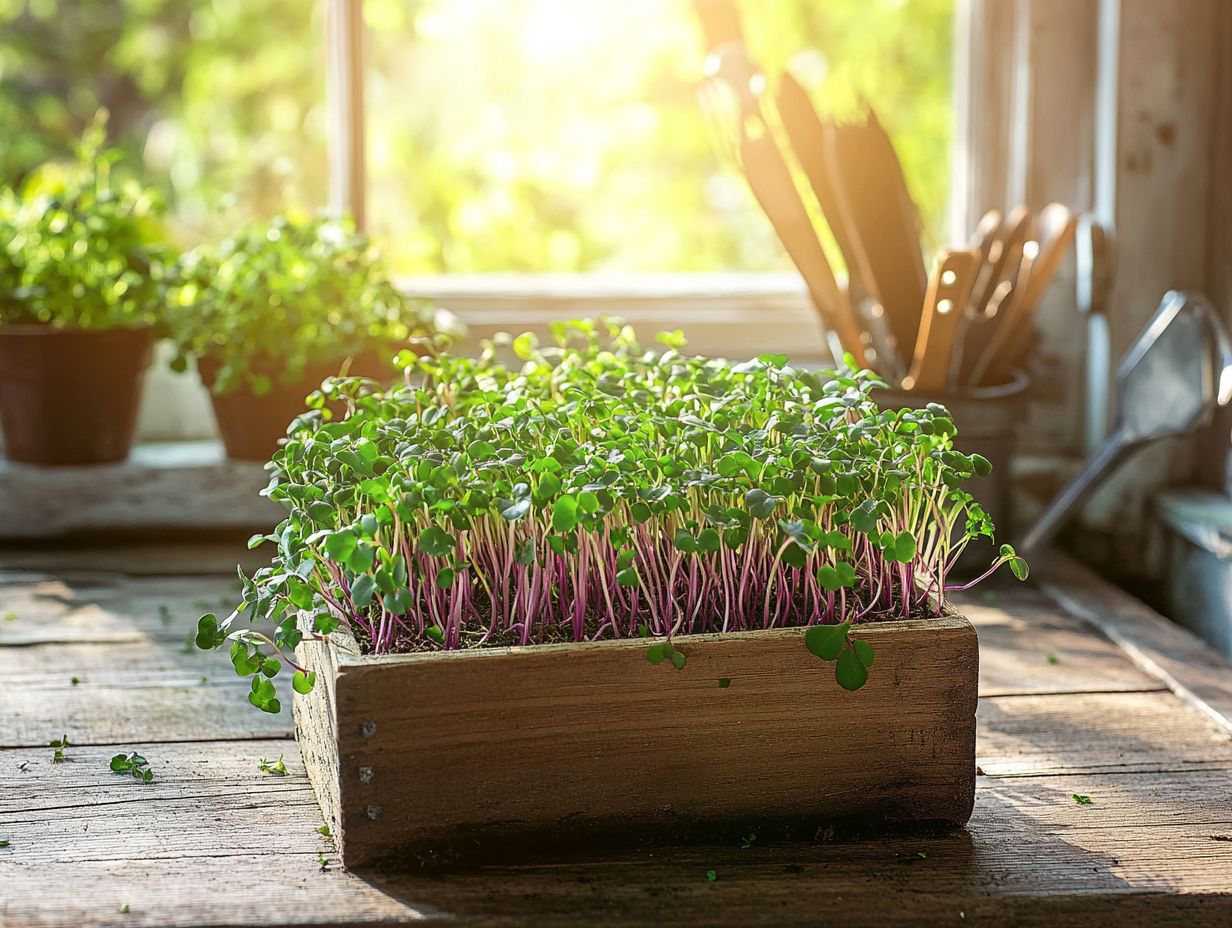 Delicious microgreens recipes