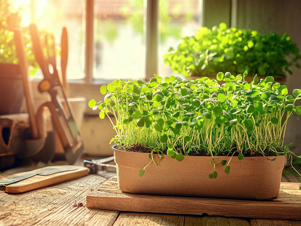 How to Grow Microgreens at Home