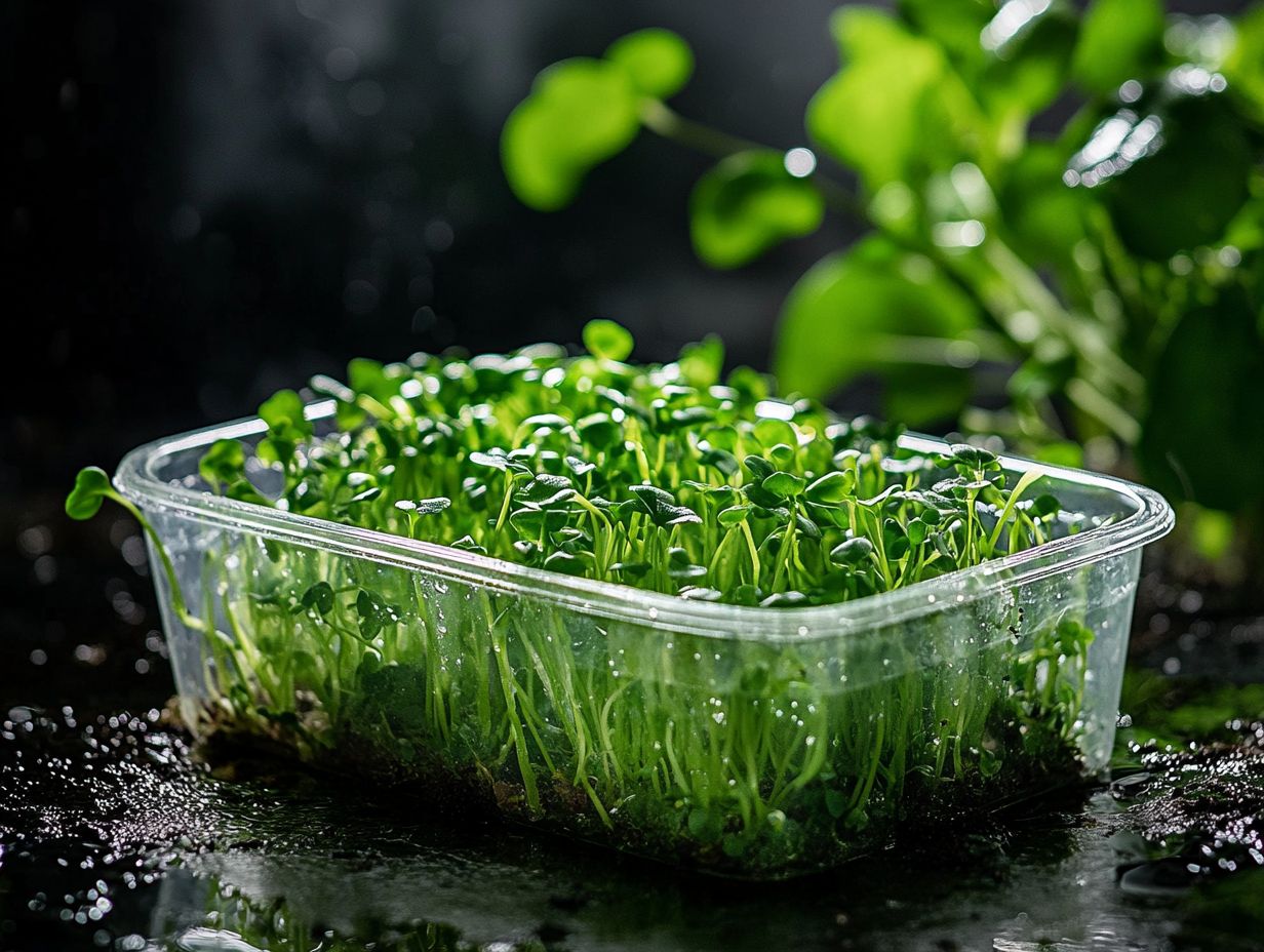 How Humidity Affects Storage and Shelf Life of Microgreens