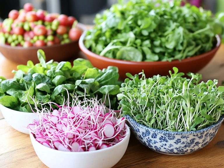 The Influence of Microgreens on Overall Nutrition