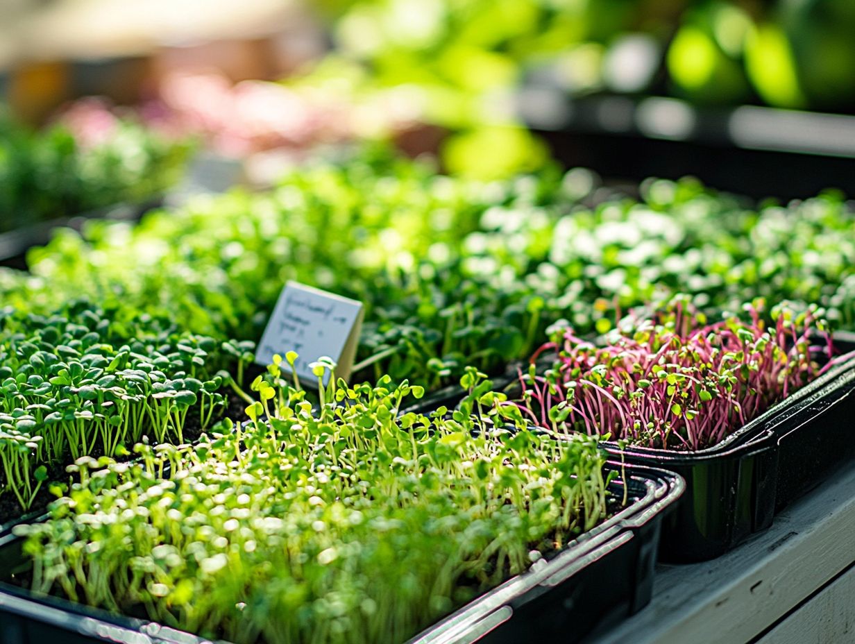 Broccoli Microgreens