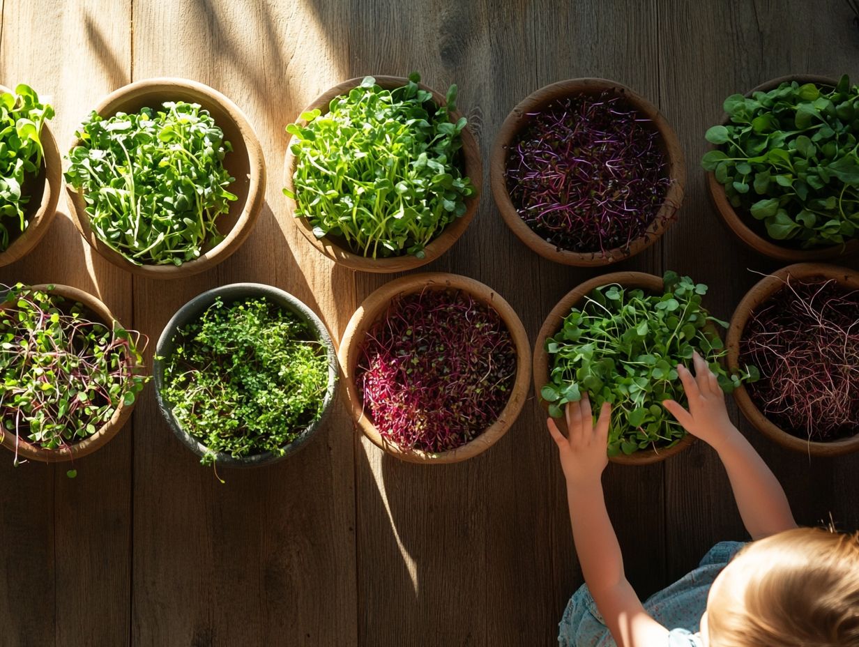 Microgreens Nutritional Advantages for Kids