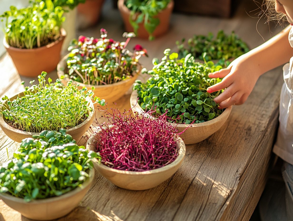 Benefits of Microgreens for Kids