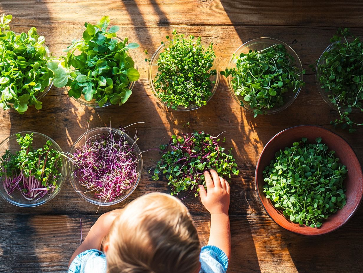 What are microgreens?