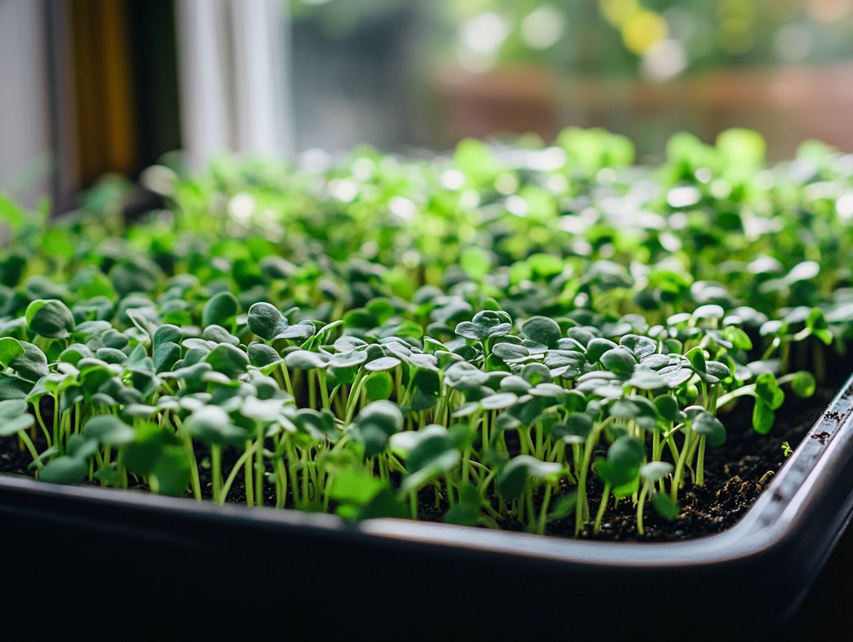 Overview of Key Takeaways on the Role of Light in Growing Microgreens