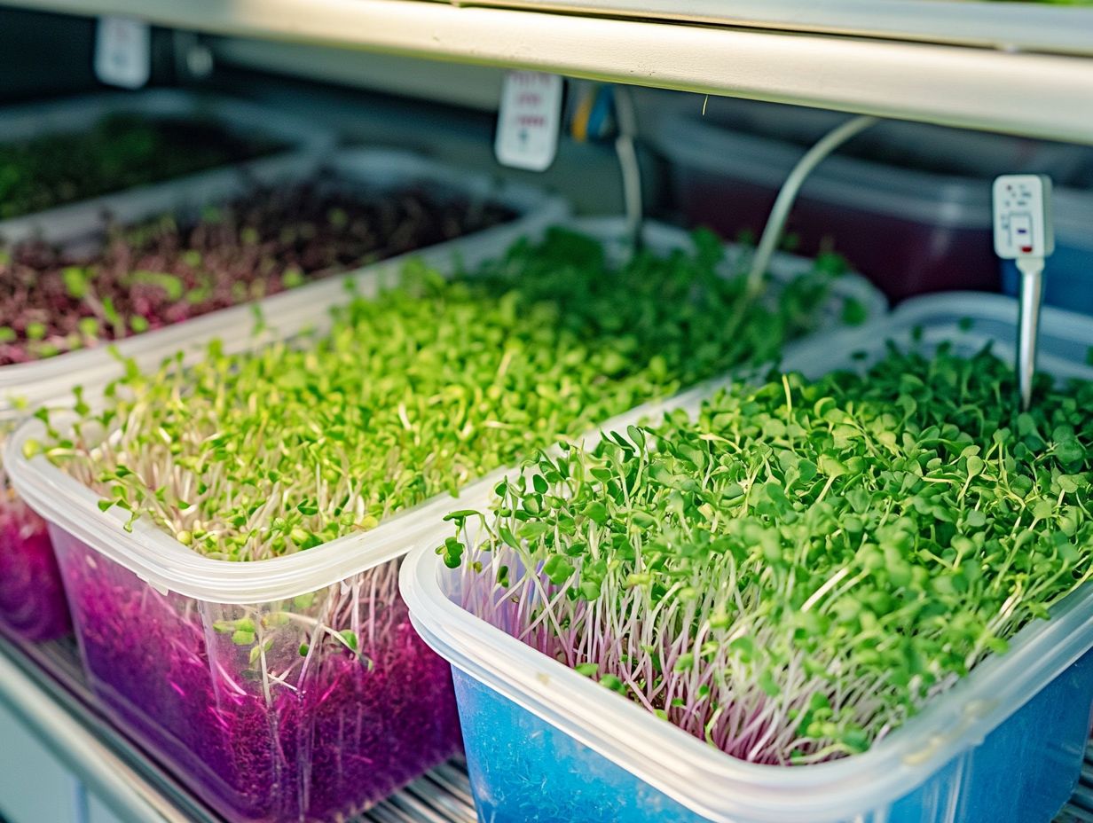 Factors Affecting Microgreen Storage