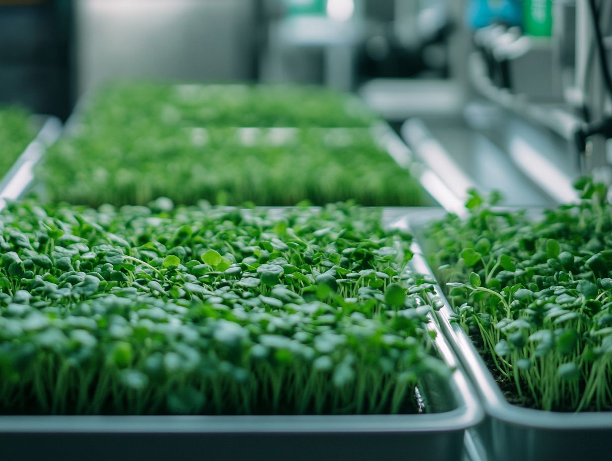 Factors Affecting Microgreen Growth