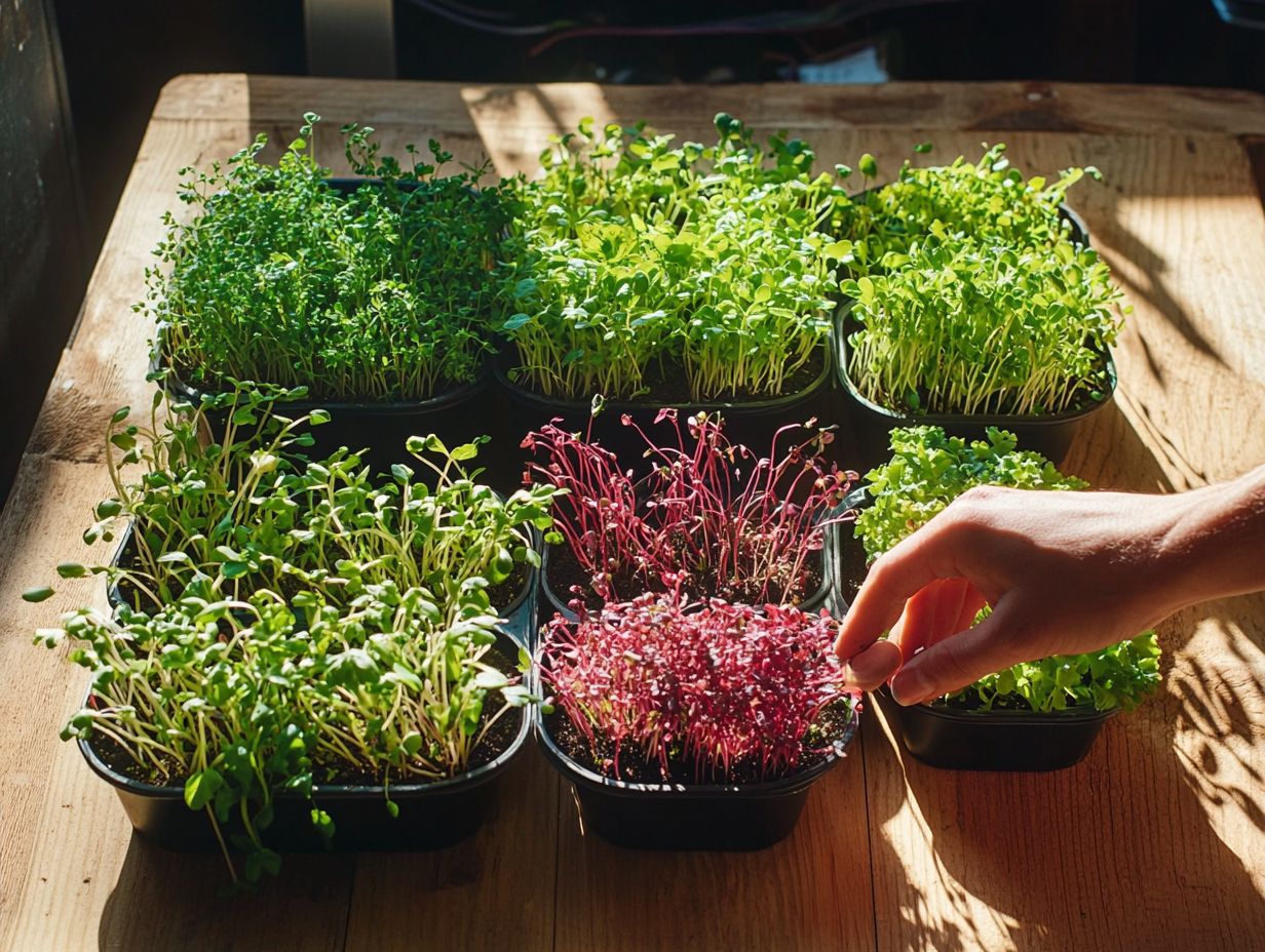 10. Wheatgrass Microgreens