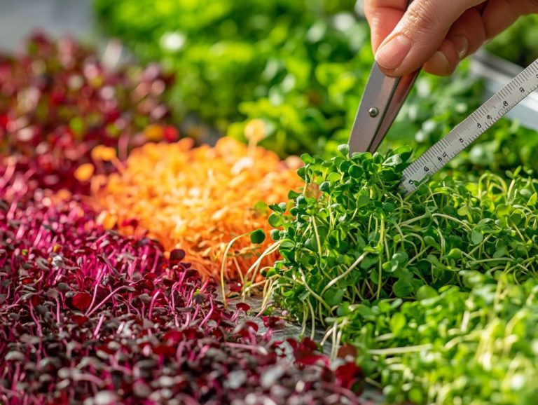 Timing Your Microgreens: When to Harvest?