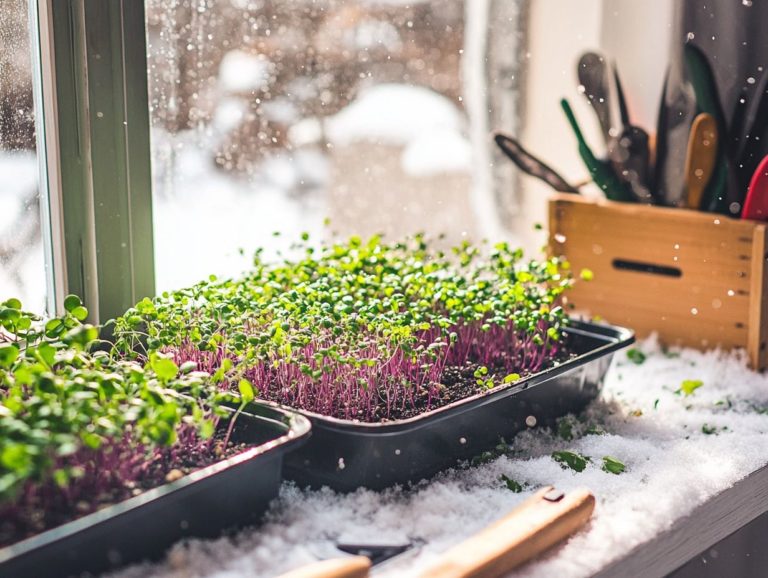 Tips for Growing Microgreens in Winter