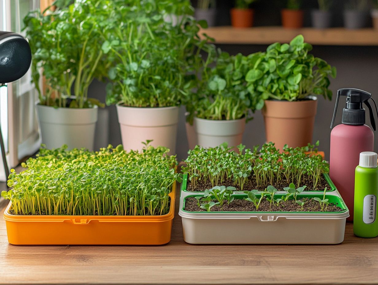 Image showing top 10 accessories for microgreen growers