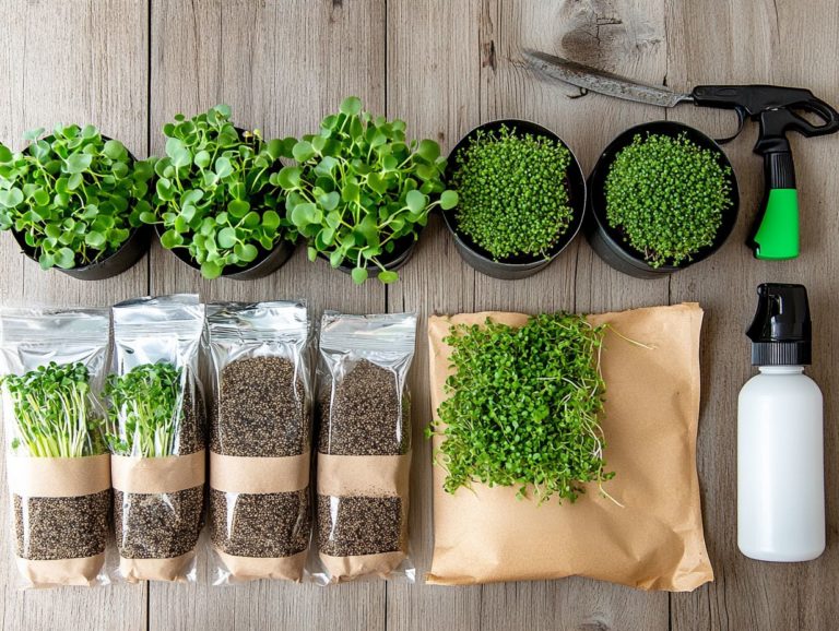 Top 10 Must-Have Microgreen Supplies