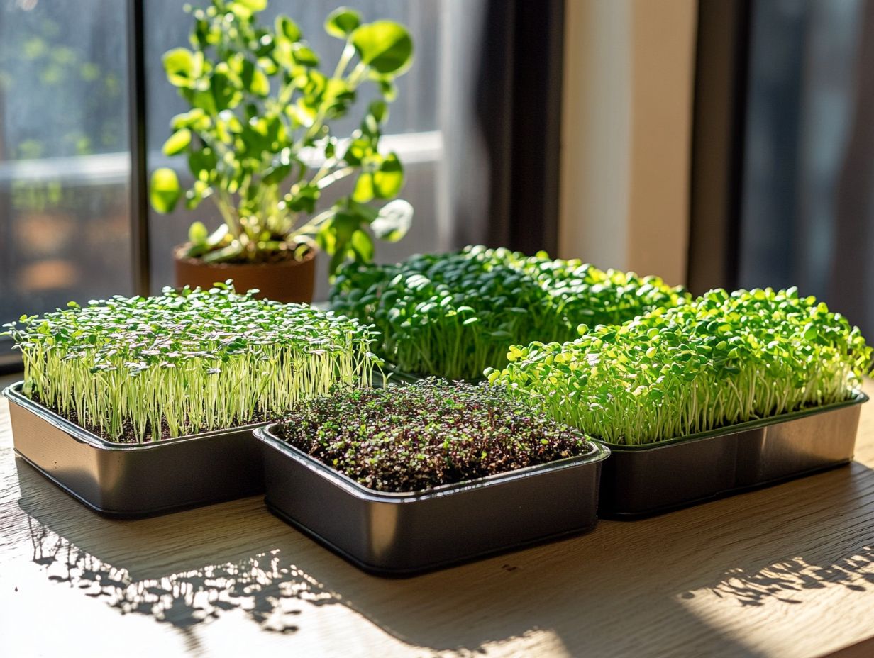 6. Best for Variety: Spade to Fork Organic Microgreen Seeds Kit