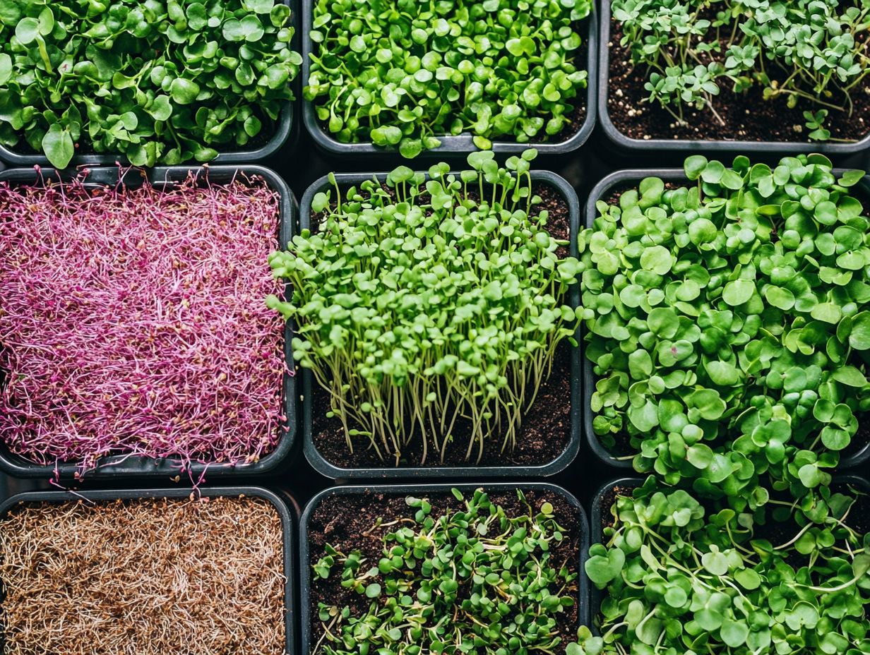 Image depicting frequently asked questions about microgreen support systems