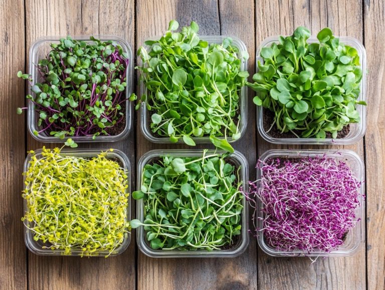 Top 5 Microgreen Varieties for Breakfast