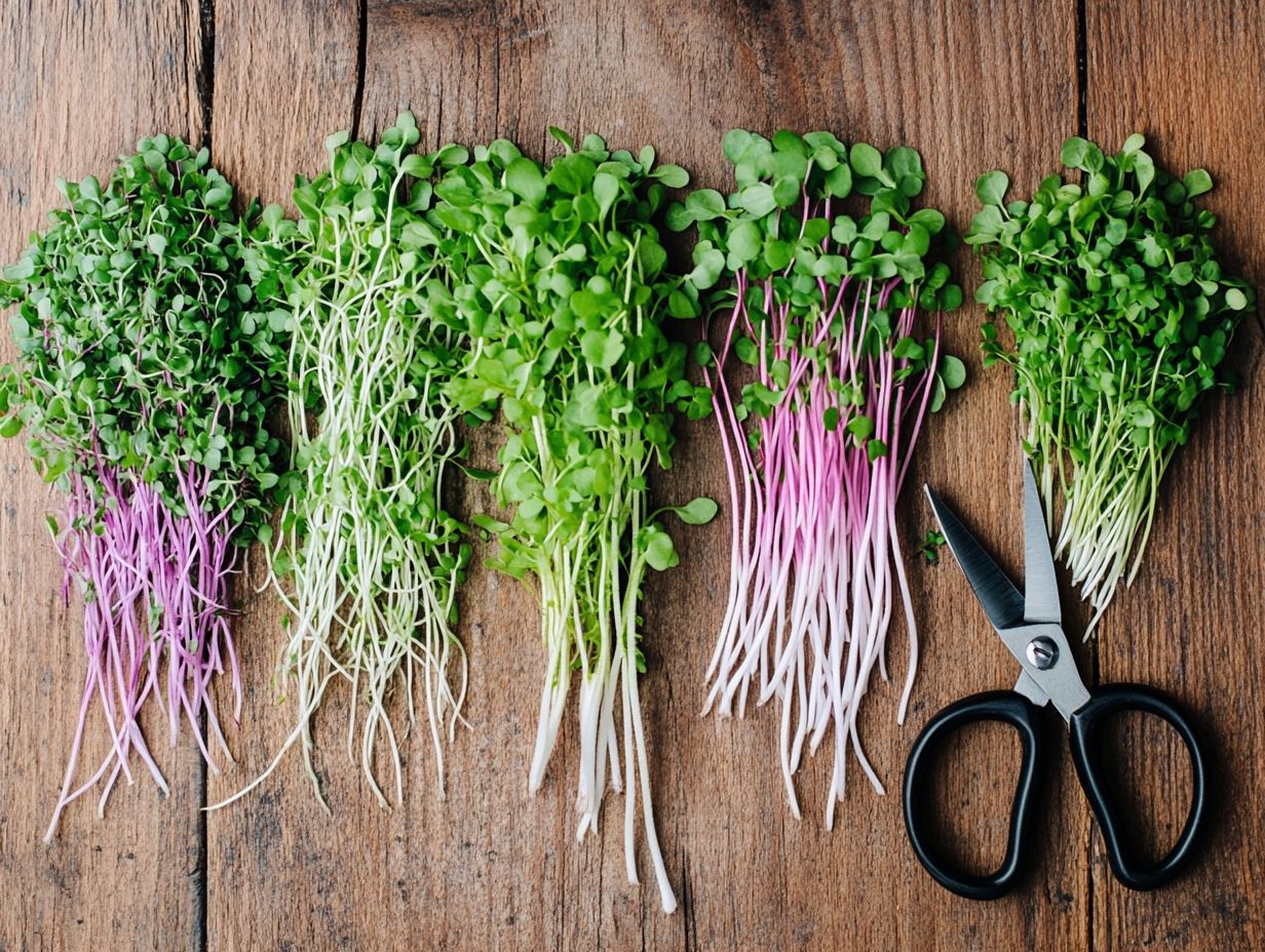 How to Harvest and Store Microgreens?