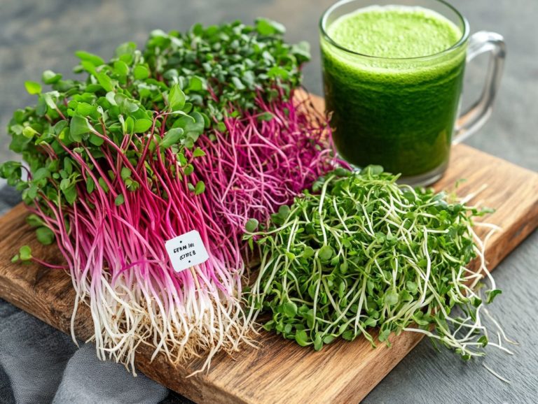 Top 5 Microgreens for Smoothies