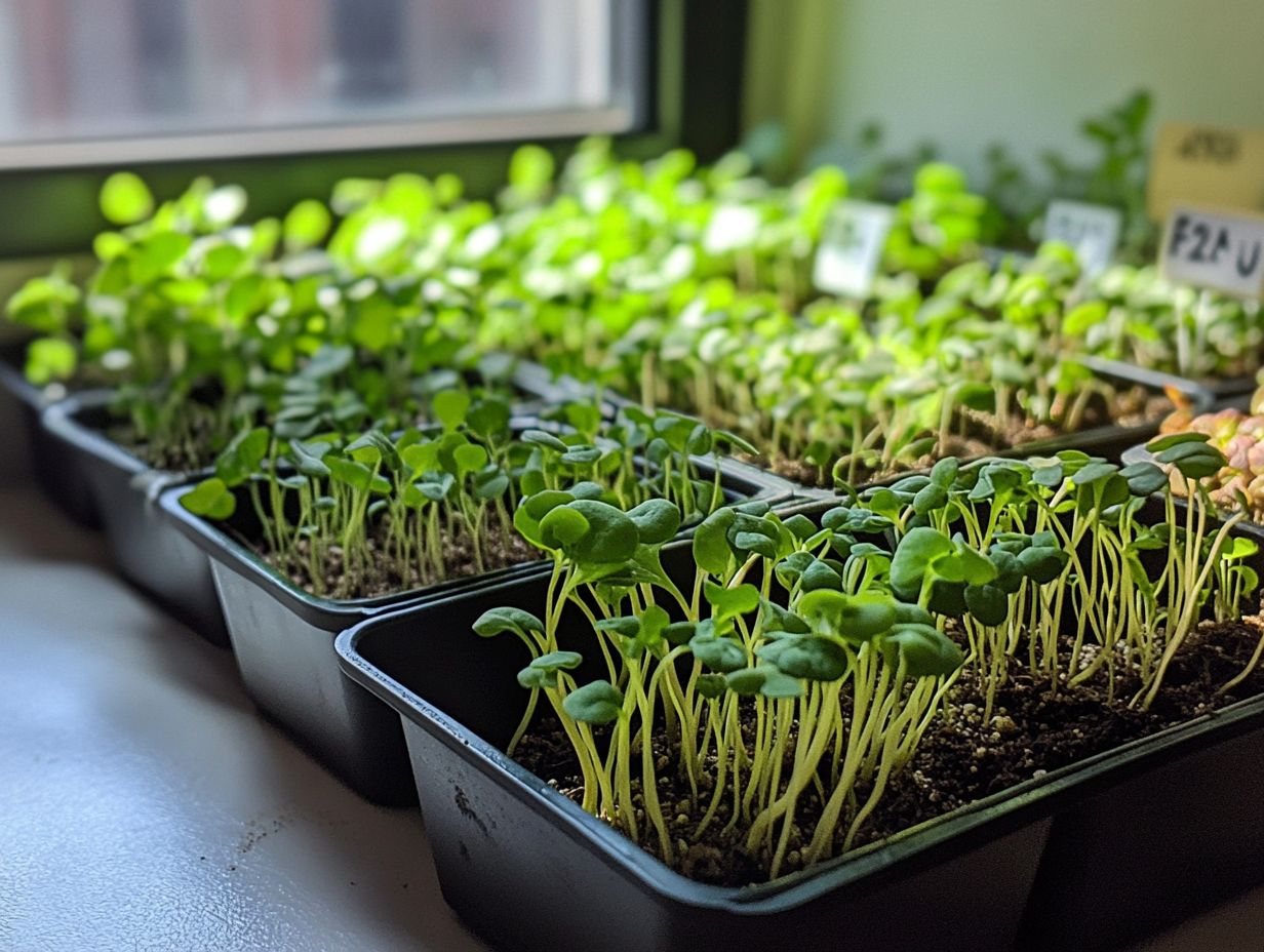 Common Mistakes in Growing Microgreens