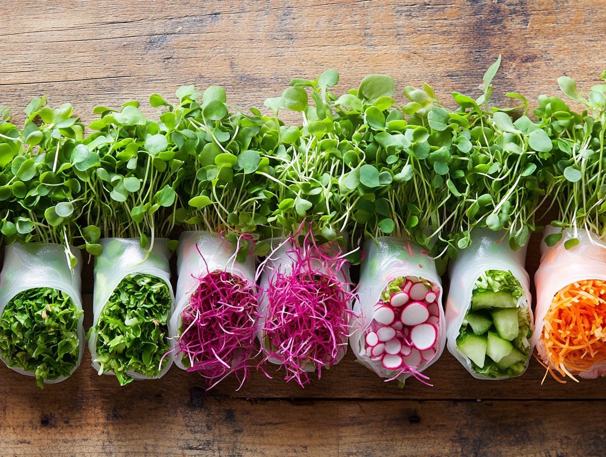 Image of dill microgreens