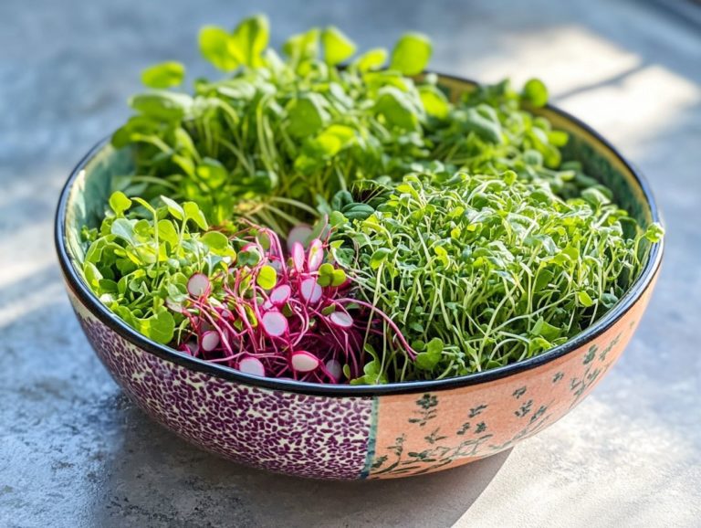 Top Microgreen Varieties for Gourmet Cooking