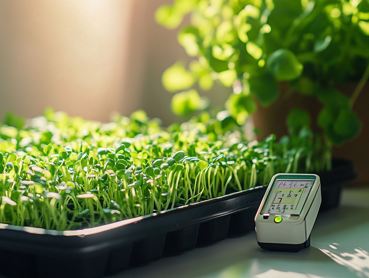 Types of Light for Microgreens