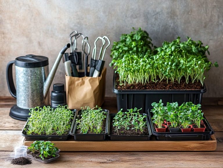 Understanding Microgreen Growing Supplies