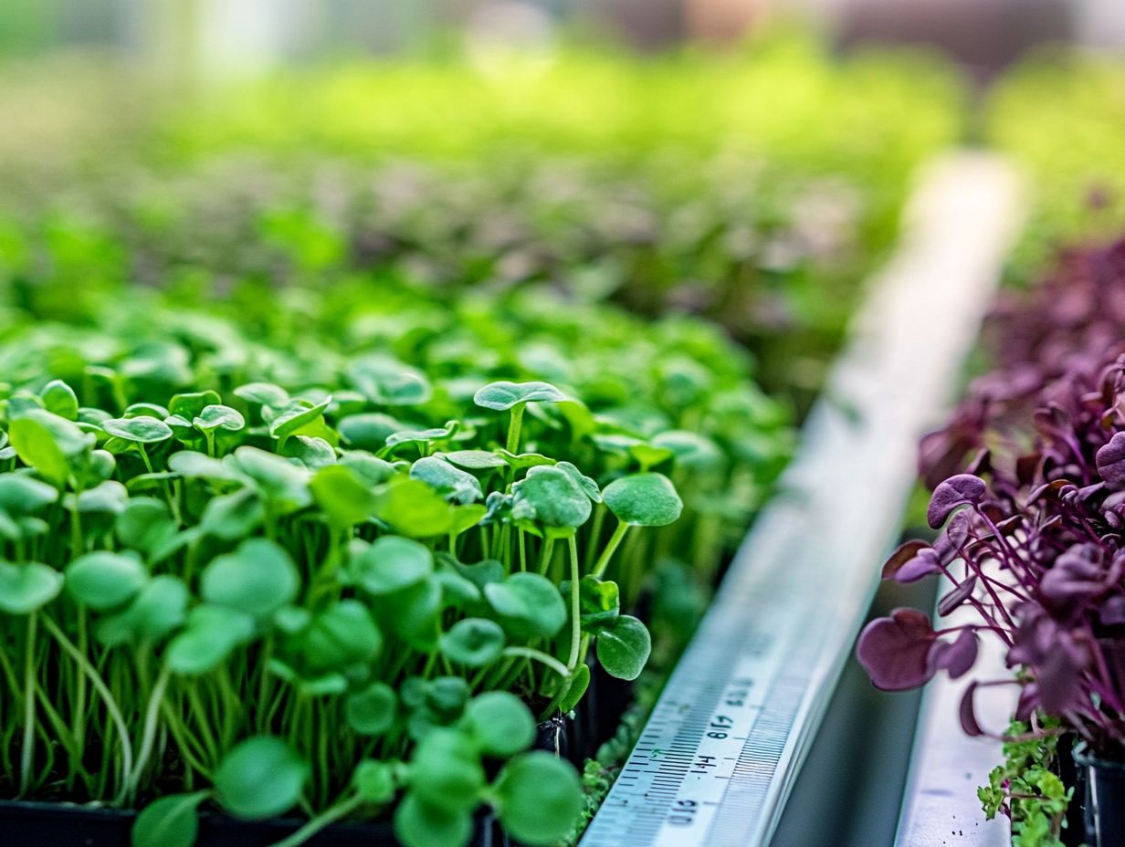 Popular Varieties of Microgreens