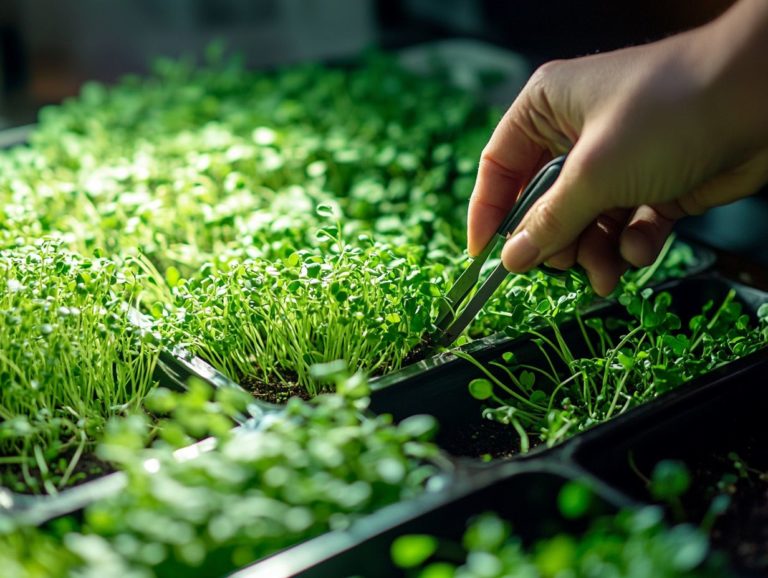 Understanding the Timing of Microgreen Harvest