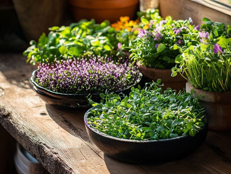 Unique Microgreens to Elevate Your Dishes