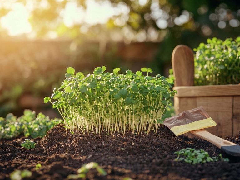 Using Natural Fertilizers for Microgreen Growth