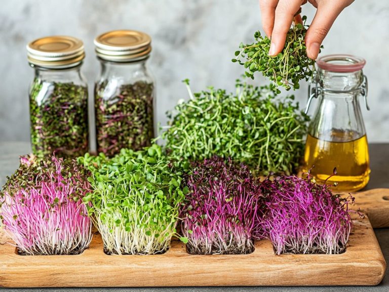 Ways to Enhance Flavor in Microgreens