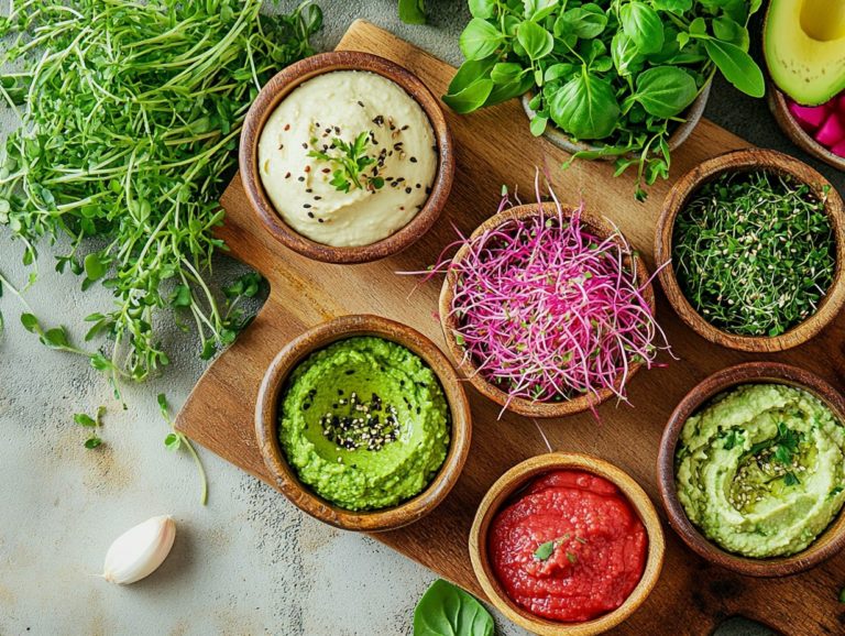 What Are the Best Microgreens for Dips?