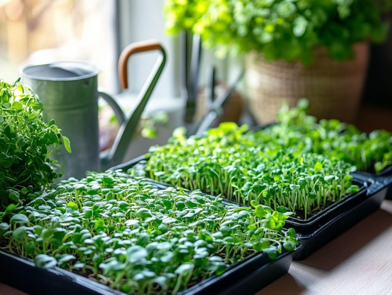 What Are the Best Practices for Microgreen Growth?