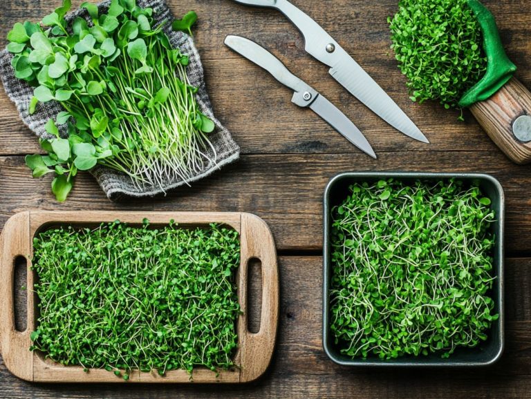 What Are the Best Tools for Microgreen Harvesting?