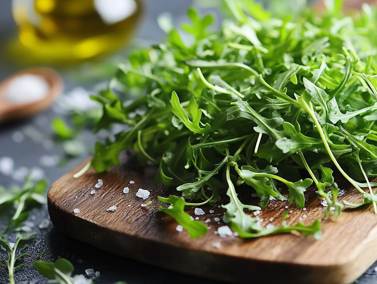 What Are the Health Benefits of arugula Microgreens?