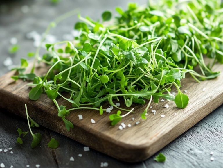 What Are the Health Benefits of Arugula Microgreens?