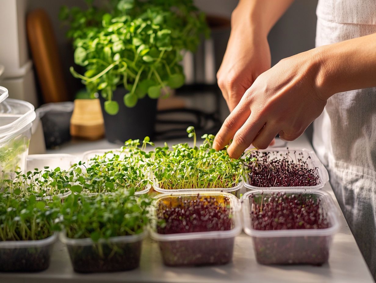 How to Incorporate Microgreens into Your Diet